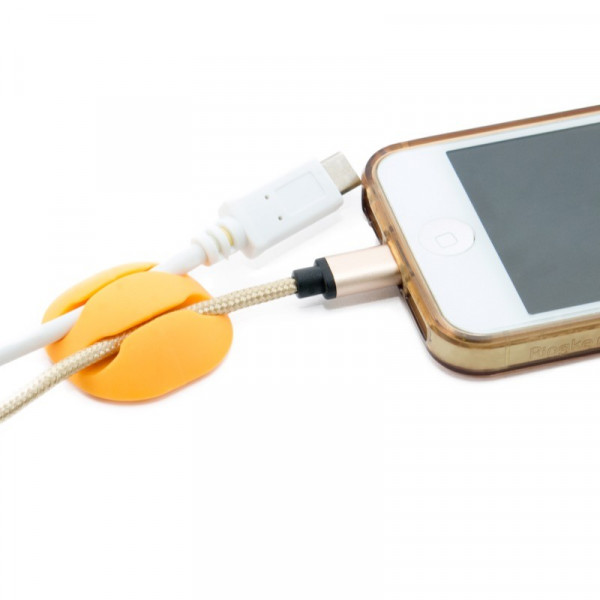 Органайзер для кабеля ExtraDigital Cable Clips CC947 Коричневый