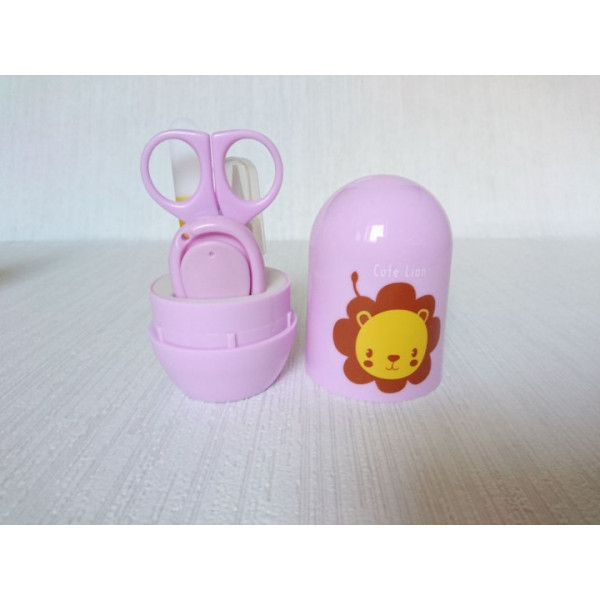 Маникюрный набор для детей Kiddy Cute Lion T59418 Розовый