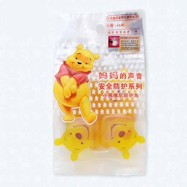 Защитная накладка на угол Винни Пух Little bean HK093 4 шт Желтый