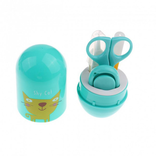 Маникюрный набор для детей Kiddy Shy Cat T59419 Голубой