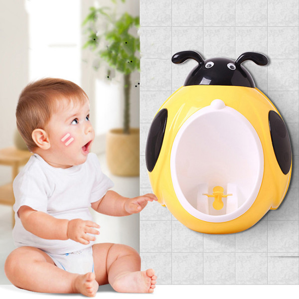 Детский настенный писсуар Божья Коровка Little bean BK738YE Желтый