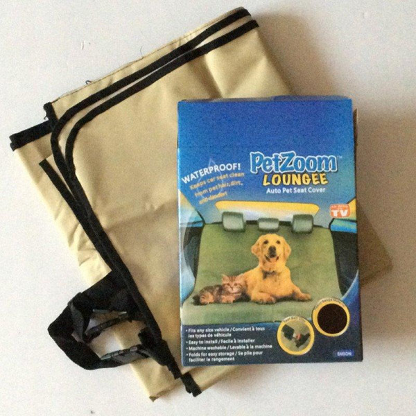 Подстилка чехол на автомобильное сиденье для домашних животных Pet Zoom Loungee Auto Зеленый