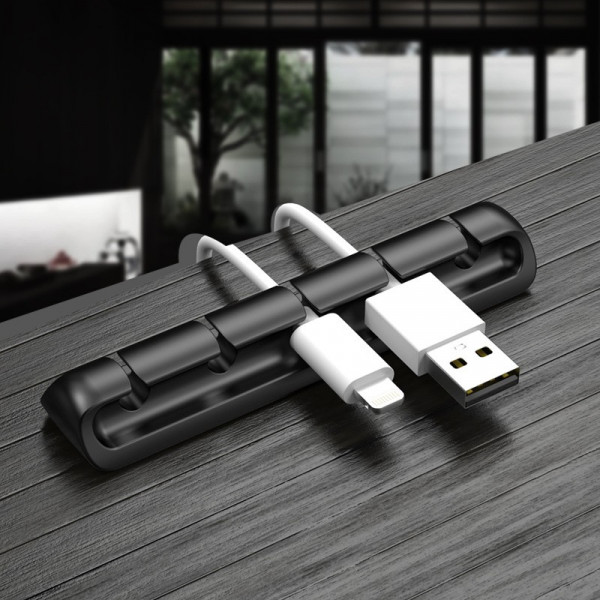 Органайзер для кабеля ExtraDigital Cable Clips CC942 Черный на 5