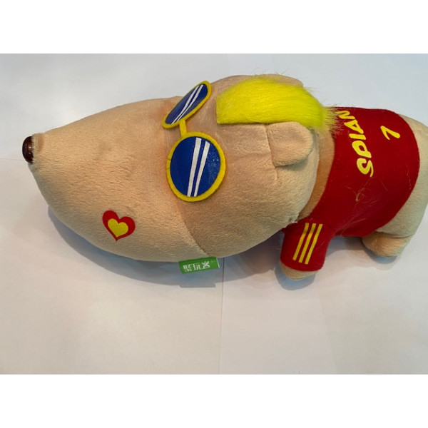 Дорожная подушка Little bean Щенячий патруль 3 с угольным наполнением Коричневый
