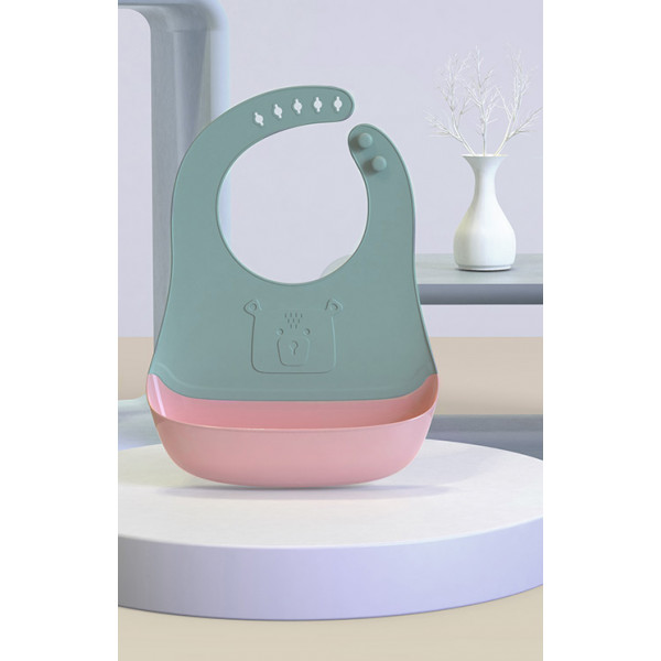Нагрудник для кормления ONLYOU BABY Зеленый 10041
