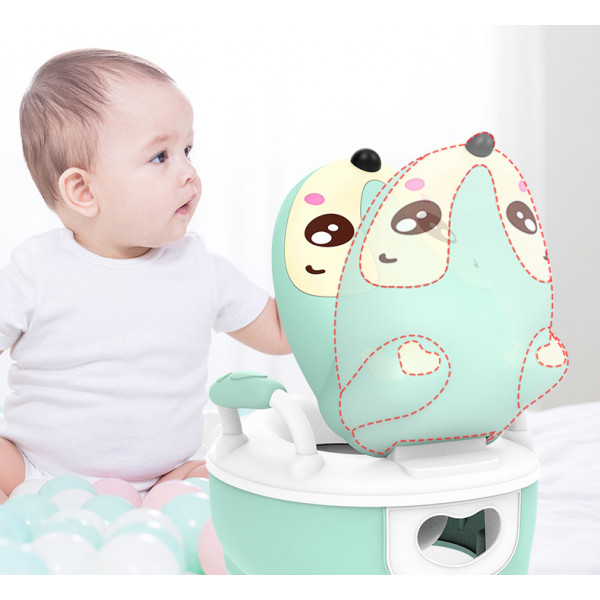 Детский горшок Hogoobaby Мышонок (Сиденье пластик) Мятный