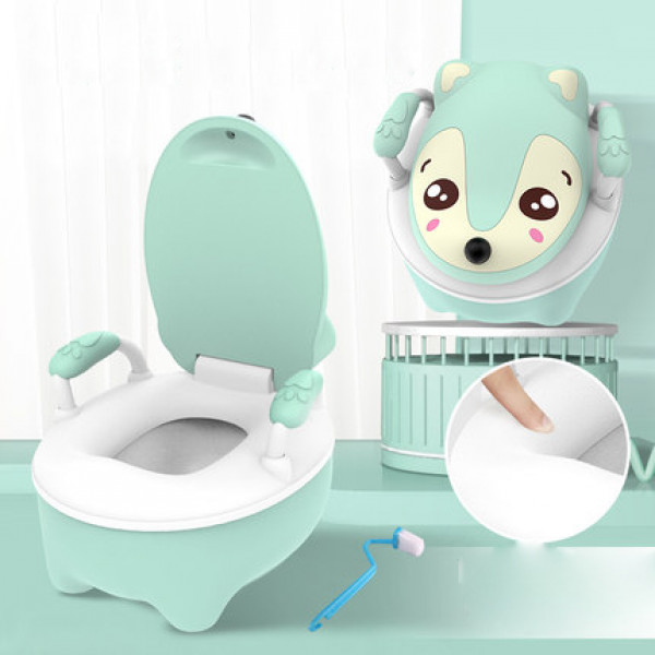 Детский горшок Hogoobaby Мышонок (Сиденье пластик) Мятный
