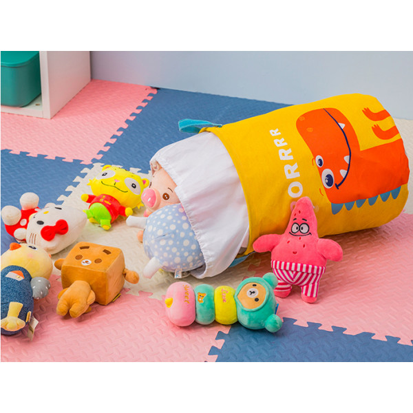 Корзина для игрушек UKC складная Дракончик Желтый