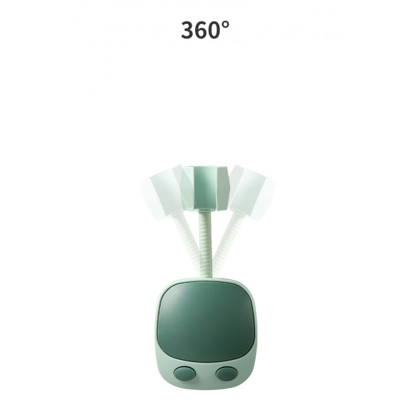 Держатель для душевой лейки Hogoobaby с вращением на 360° Зеленый