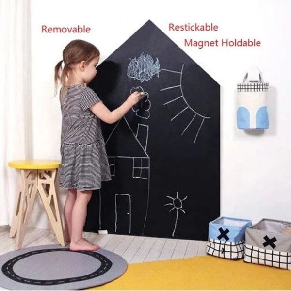 Доска-наклейка для рисования мелом 60 x 80 см UKC