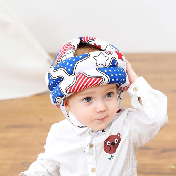 Детский защитный шлем от ударов Boilezi Blue-red