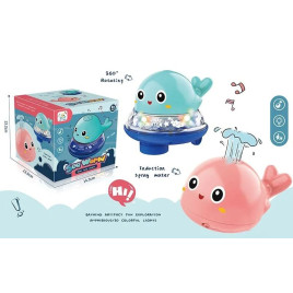 Игрушка - фонтанчик "Кит" с подсветкой и звуком Bath Toys