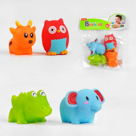Комплект игрушек-пищалок "Зверушки" Bath Toys