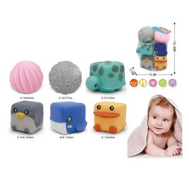 Резиновые игрушки - пищалки Bath Toys