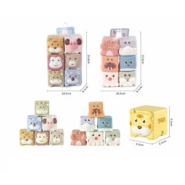 Набор из игрушек для ванной "Квадратные зверушки" Bath Toys