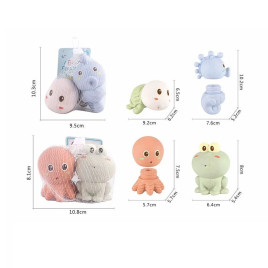 Игрушки для ванной "Осьминог и лягушка" Bath Toys