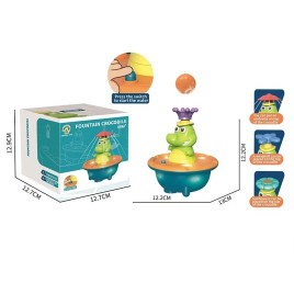 Игрушка - брызгалка "Крокодил" с подсветкой Bath Toys