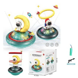 Игрушка - фонтанчик "Астронавт на Луне" с подсветкой и звуком Bath Toys