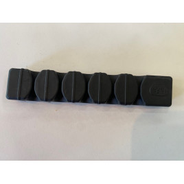 Органайзер для кабеля ExtraDigital Cable Clips Черный на 5