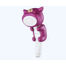 Детская насадка на душ Baby Safety Бегемотик Фиолетовый