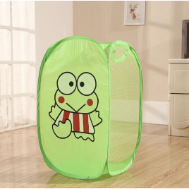 Корзина для игрушек UKC Baby Play 30х47 см Жабка Зеленый