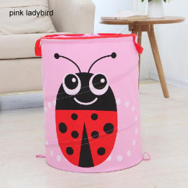 Корзина для игрушек Fengruijia 34х45 см Розовый Божья коровка