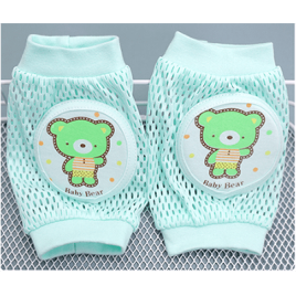 Наколенники детские для ползанья Roxy Kids P25 Мишка Ментоловый