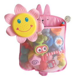 Органайзер для игрушек в ванной Baby Assistant MLM21541 Розовый
