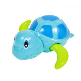 Заводная игрушка для ванной Черепаха Anbebe BT200B Голубой с зелеными ластами