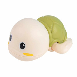 Заводная игрушка для ванной Черепашка Anbebe ST190BG зеленый панцирь Бежевый