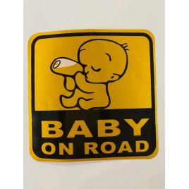 Наклейка в автомобиль Baby on road 3M FGVZN1