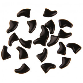 Накладки на когти кошки или собаки Nail Caps S для питомцев, вес которых составляет 2-4 кг Черные