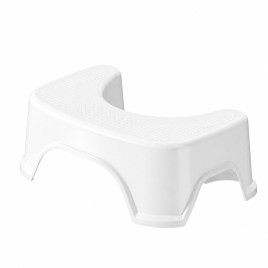 Универсальная туалетная подставка для ног UKC White